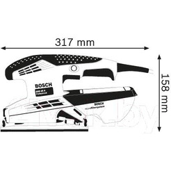 Виброшлифмашина Bosch GSS 23 A Professional (0601070400)