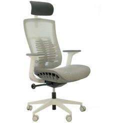 Офисное кресло SPARX FT-1 Raze Plus White (серый)