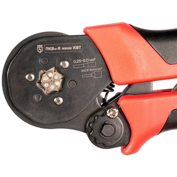 Пресс-клещи КВТ ПРОФИ ПКВш-6 мини 74593