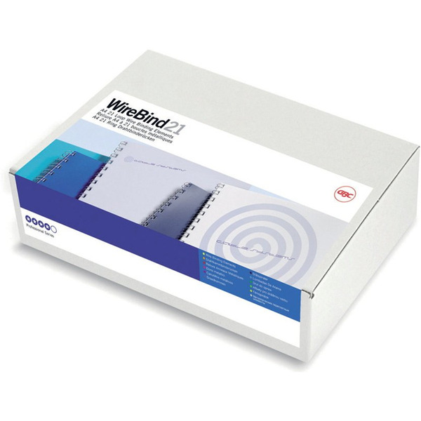 Пружины для переплета GBC MultiBind IB165283 (10мм, 100шт, белый)