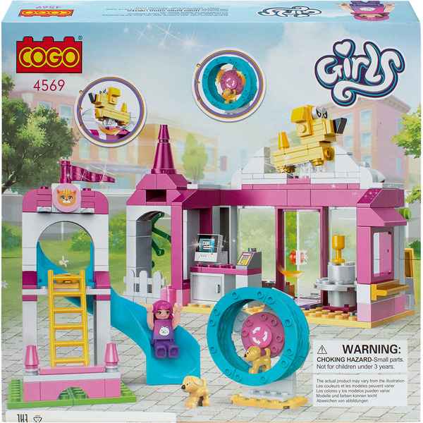 Конструктор Qunxing Toys Игровая площадка для животных 4569
