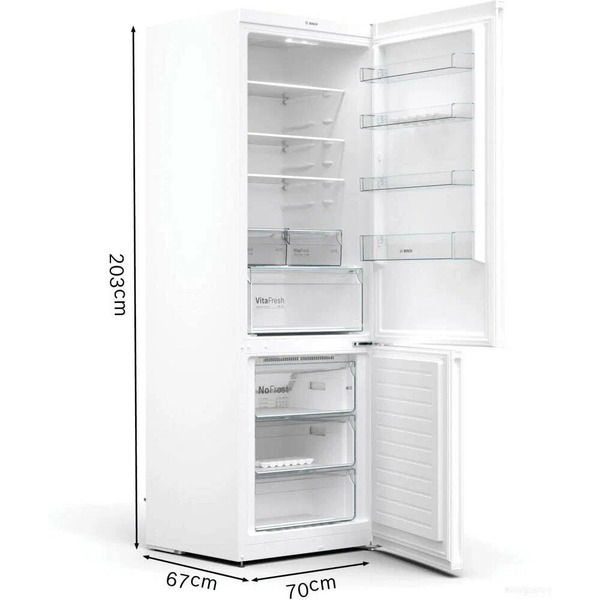 Холодильник Bosch Serie 4 KGN49XWEA