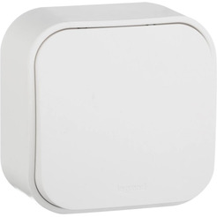 Кнопка 6А Legrand Quteo 782205 (Белый)