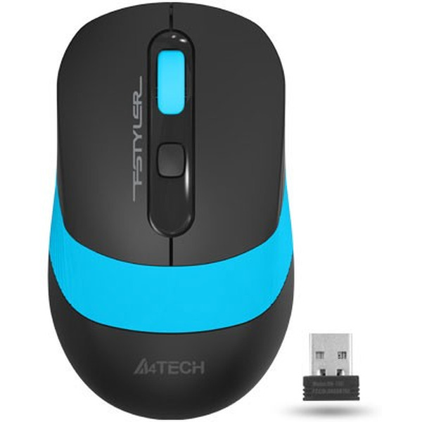 Мышь A4Tech Fstyler FG10 (черный/синий)