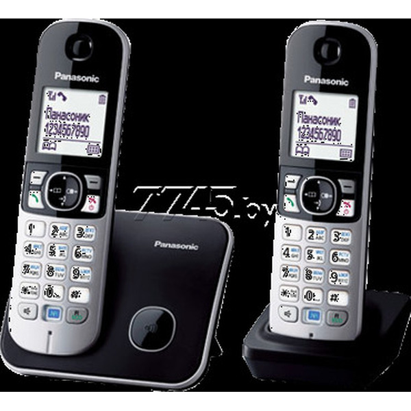 Беспроводной телефон стандарта DECT PANASONIC KX-TG6812RUB