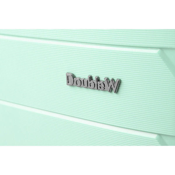 Чемодан на колесах DoubleW Zuna (L, бирюзовый)