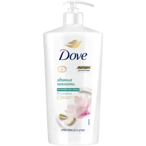 Крем-гель для душа DOVE Фисташковый крем и магнолия 610мл