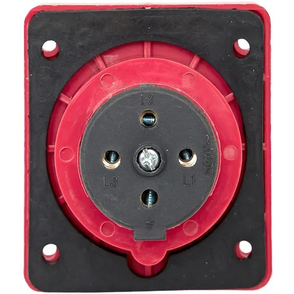 Розетка стационарная внутренняя EKF 414 3Р+РЕ 16А 380В IP44 PROxima