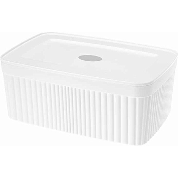 Лоток с крышкой Бытпласт Econova Velvet 433238816 2.5л (белый)