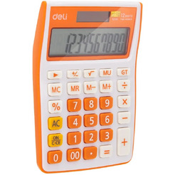 Калькулятор Deli E1238/OR