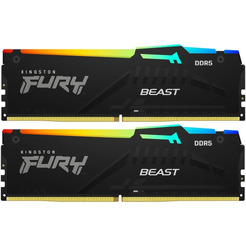 Оперативная память Kingston FURY Beast RGB 2x16ГБ DDR5 6000 МГц KF560C30BBAK2-32