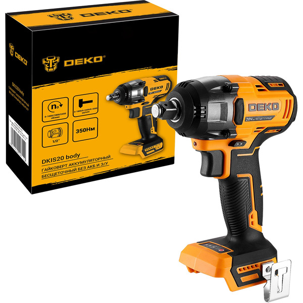 Гайковерт Deko DKIS20 063-4450 (без АКБ и ЗУ)