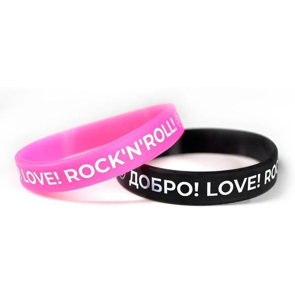 Браслет 5 ЭЛЕМЕНТ IN ДОБРО WE TRUST (черный)