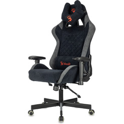 Игровое кресло A4Tech Bloody GC-580 (черный/серый)