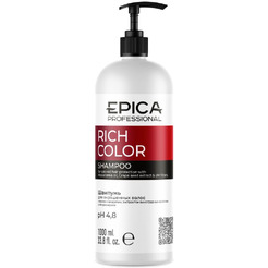 Шампунь для окрашенных волос EPICA Professional Rich Color  1000 мл. 91301