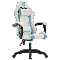 Кресло компьютерное Defender Legas (белый/голубой)