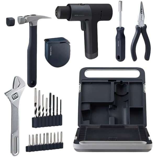 Дрель-шуруповерт HOTO Brushless Drill Tool Set 12V