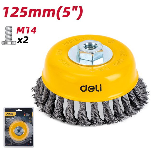 Щетка для электроинструмента Deli EDH-GSS125-E2