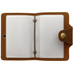 Визитница 5 ЭЛЕМЕНТ "Дай 5 добру" (коричневая)