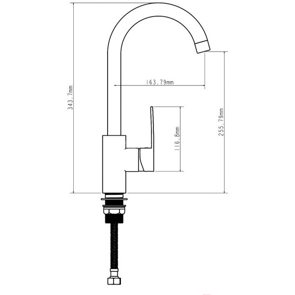 Смеситель Econoce EC0273WT