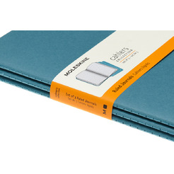 Блокнот Moleskine CAHIER JOURNAL CH016B44 (3 шт, голубой)