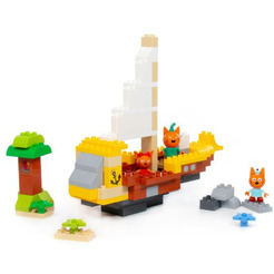 Конструктор Полесье Макси. Три кота. Пиратский корабль 94920