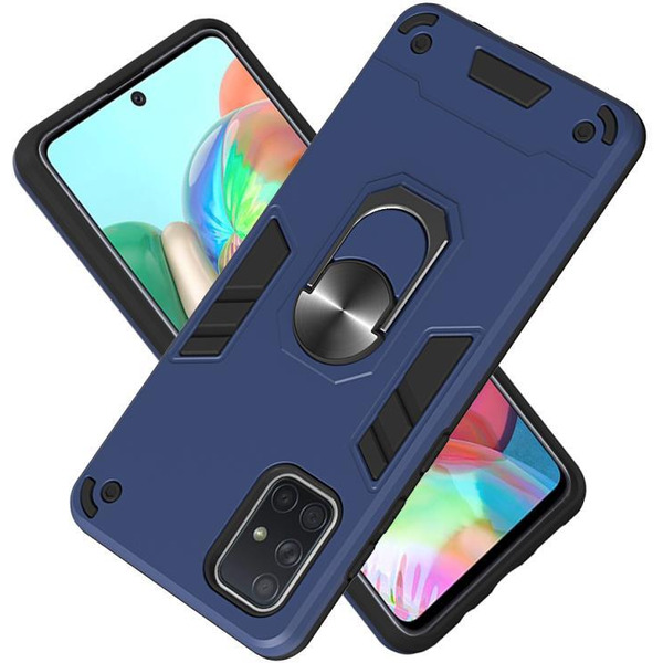 Бампер Bingo Warrior для Samsung Galaxy A71 (синий)