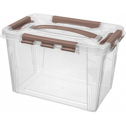 Ящик для хранения Бытпласт Econova Grand Box 6.65 л 433200214 (коричневый)