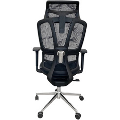 Кресло офисное SITUP PALMA BLACK chrome (сетка Black/ Black)