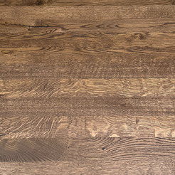 Столешница к столу Ergosmart "массив Дуб мореный - рваный край (03)" 1600х800х50 мм