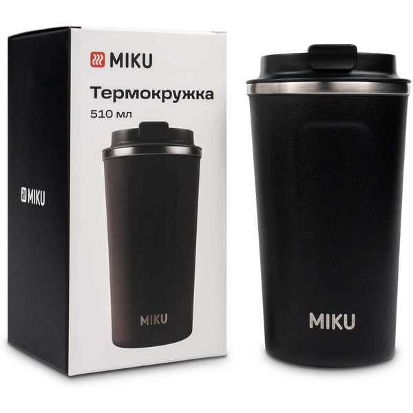Термокружка MIKU TH-MG-510B (черный)
