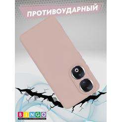 Бампер Bingo Liquid TPU для HONOR X7b Розовый