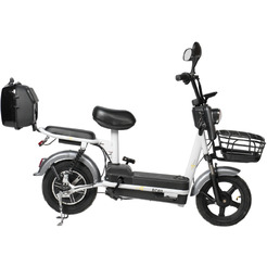 Электровелосипед NOVA EC-02 графит (с задним кофром)