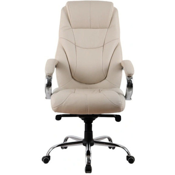 Кресло офисное Kingstyle SHL-9-1 Tonpo PU Chrome (кремовый)