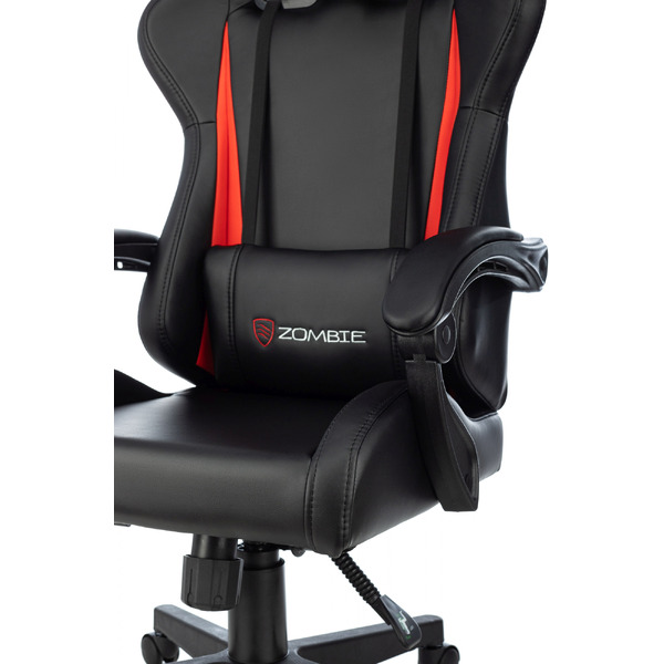 Кресло игровое Zombie GAME TETRA (1933119) черный/красный