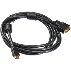 Кабель Buro HDMI-19M-DVI-D-3M