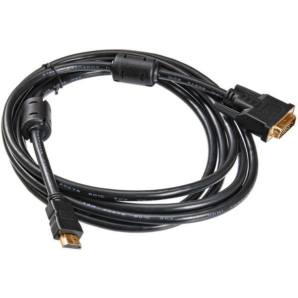 Кабель Buro HDMI-19M-DVI-D-3M