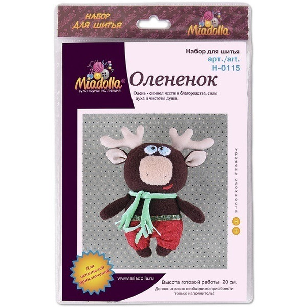 Набор по рукоделию MIADOLLA Н-0115 Олененок