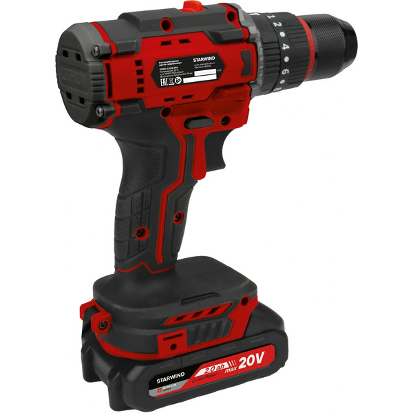 Ударная дрель-шуруповерт Starwind CD20-2.0/2.0hS1