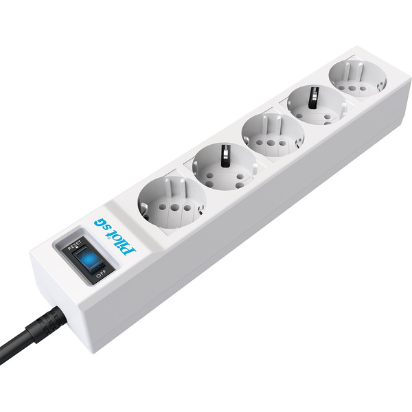 Сетевой фильтр Pilot SG 3м (5 розеток) белый