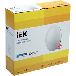 Светильник IEK ДПБ 1001 (LDPB0-1001-12-4000-K01)