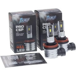 Светодиод головного света AMP PRO CSP H11