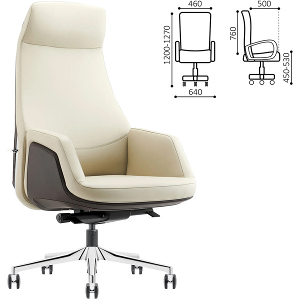Кресло HAWASAN PREMIUM EX-850 NEW DRAGON (533240) серый/графит