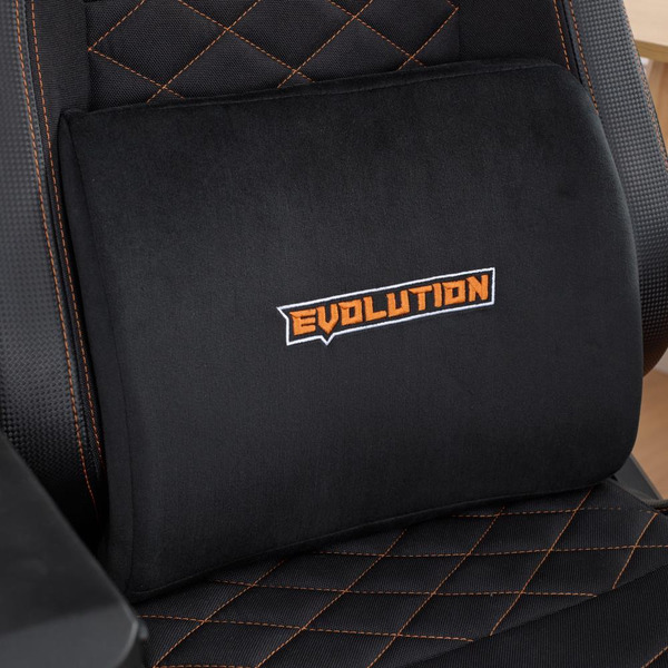 Игровое кресло EVOLUTION CONQUEROR FABRIC Black