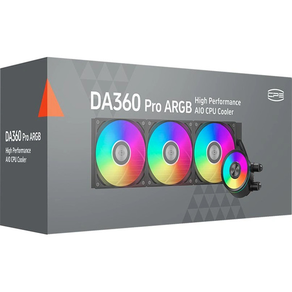 Система водяного охлаждения PcCooler DA360 Pro ARGB (DA360PRO-BKAWXX -GL)