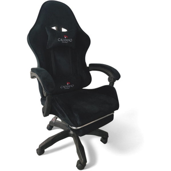Игровое кресло Calviano 1583 (черный велюр)