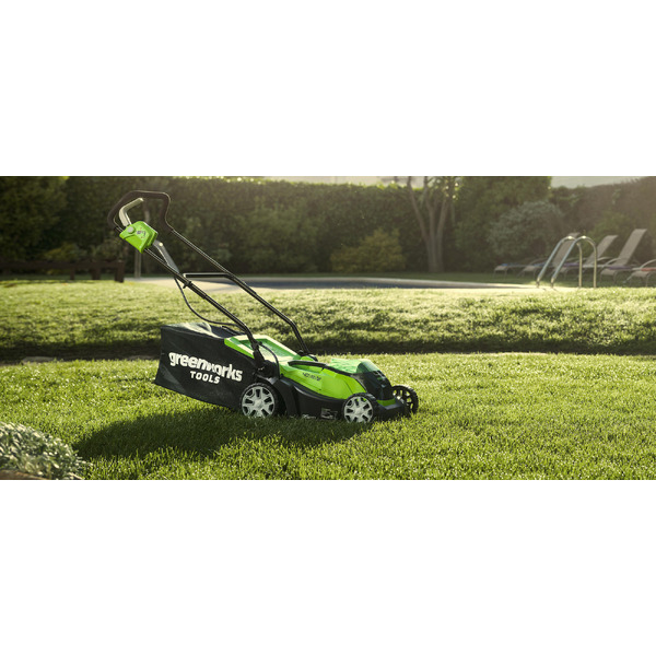 Газонокосилка аккумуляторная Greenworks G40LM35K4 (2501907UB)