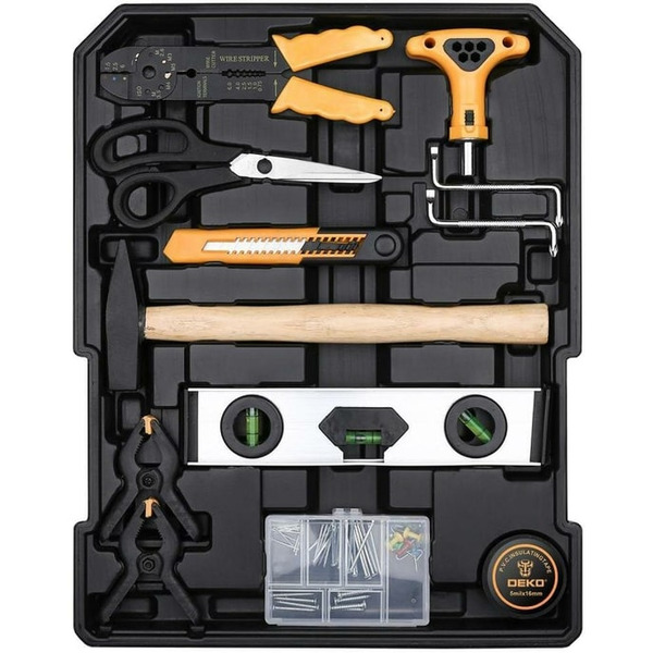 Набор инструмента и оснастки Deko DKMT187 (065-0216), 187 предметов