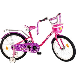 Детский велосипед Favorit LADY 20 (розовый/фиолетовый)