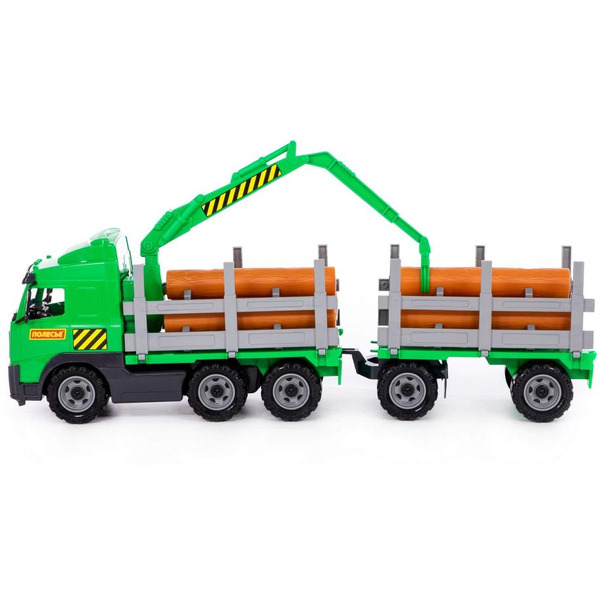 Автомобиль-лесовоз с прицепом Полесье 58348